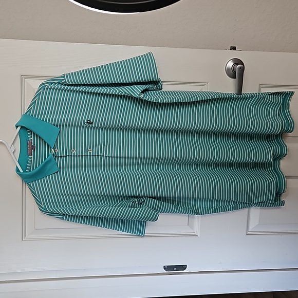 Peter Millar Summer Comfort mens striped polo, size XL - Picture 6 of 8